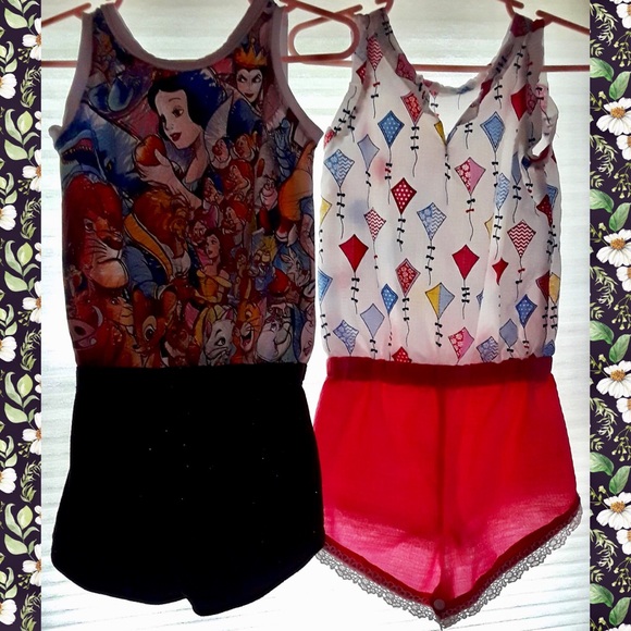 Two Girl’s Rompers, Handmade - Picture 2 of 7